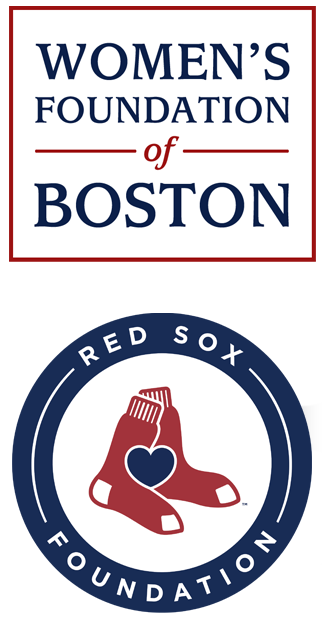 Women's Foundation of Boston and Red Sox Foundation logos